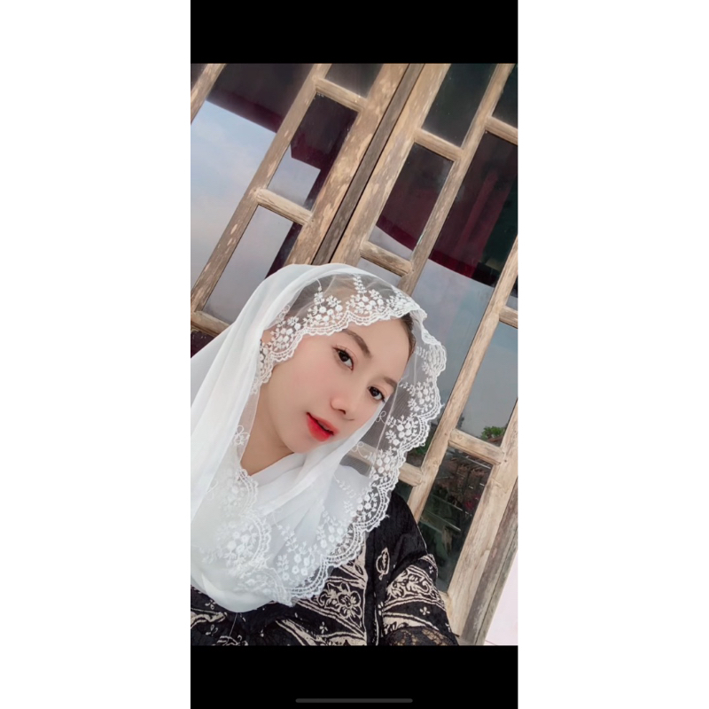 hijab renda ayu yeni wahid super premium