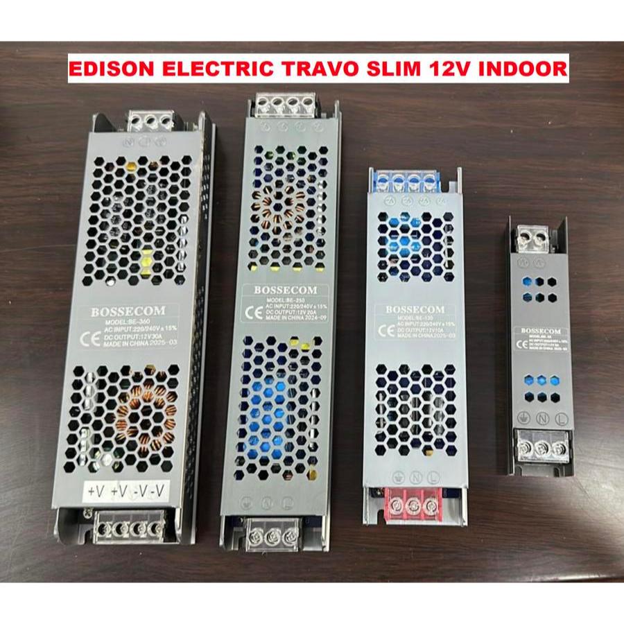 POWER SUPPLY SLIM / ADAPTOR SLIM / TRAVO SLIM LED STRIP 12V 3A / 5A / 10A / 20A / 30A