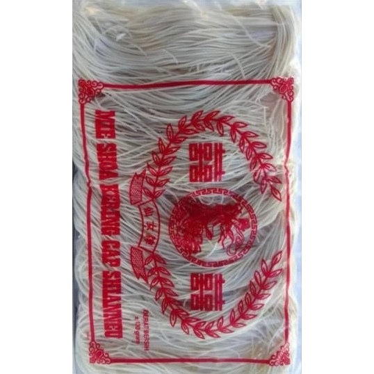 

Mie Shoa Kering Cap Shianneu / Mie Soa Shianneu / Mie Swa / Misoa / Misuah / Misua 130g gr gram per bks bungkus kemasan