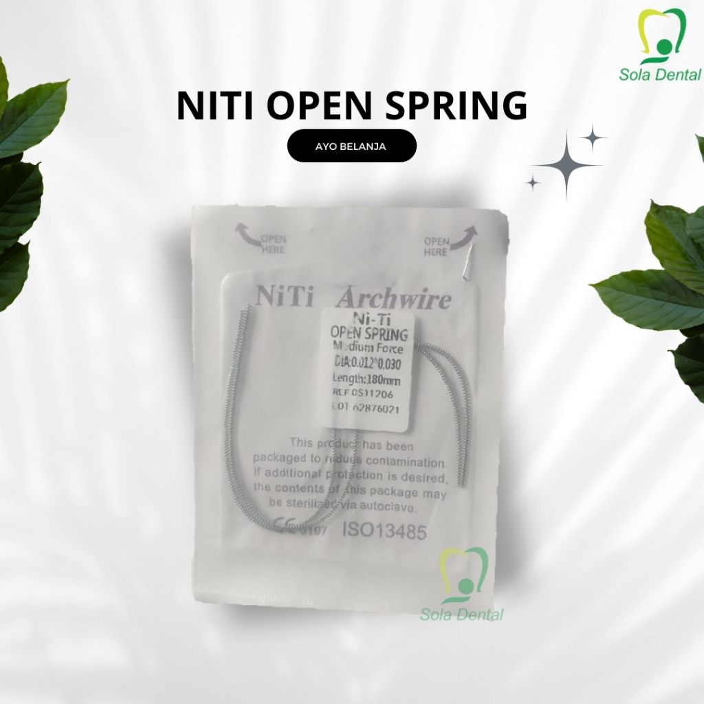OPEN COIL SPRING / CLOSE SPRING NI-TI DENTAL