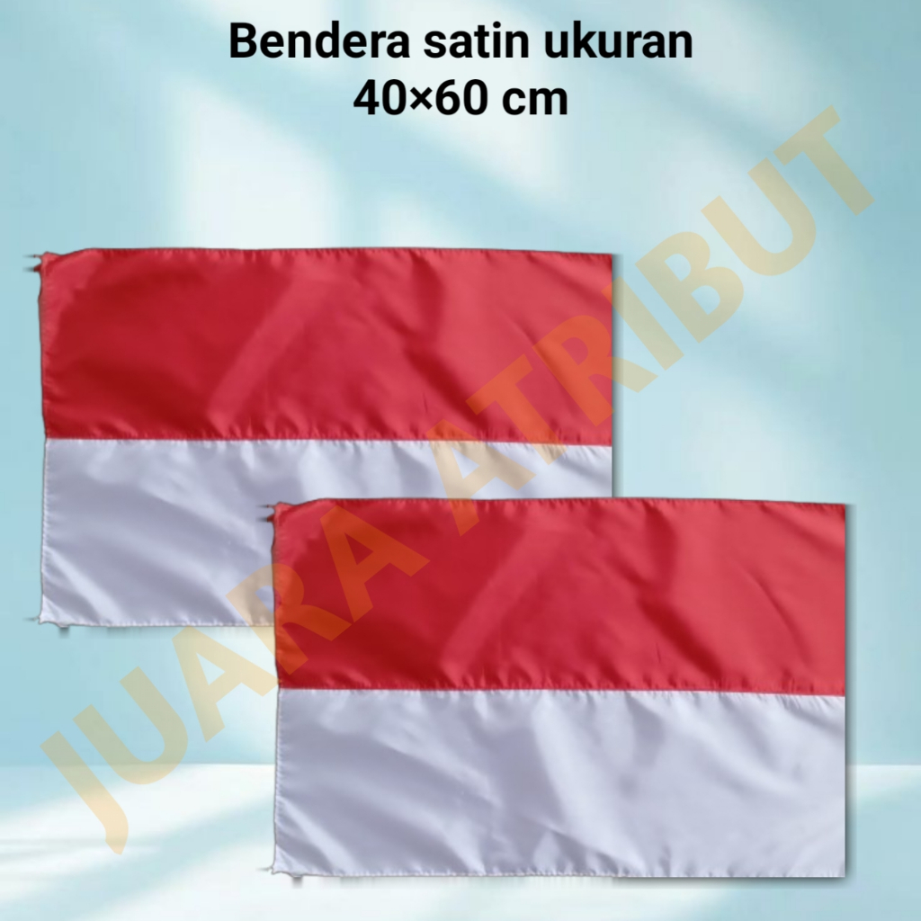

BENDERA MERAH PUTIH UKURAN 40X60CM BAHAN SATIN / BENDERA KAPAL UKURAN 40X60CM BAHAN SATIN