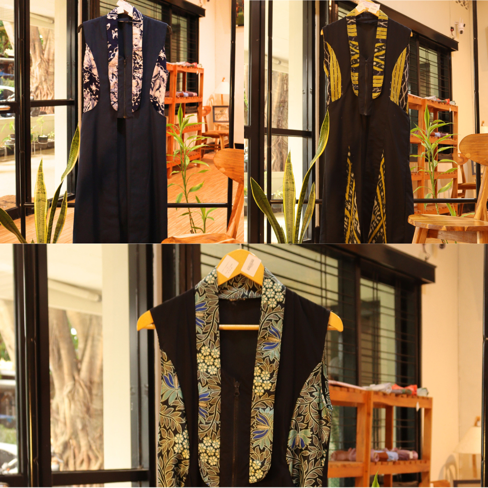 Outer panjang Batik aneka warna dan motif