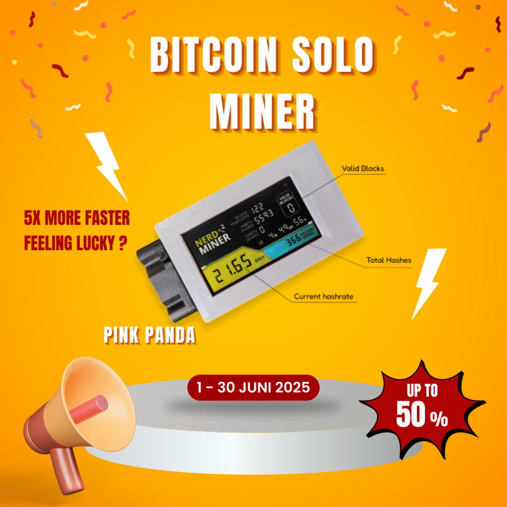 254Khs x 1 Pcs & NerdMiner Pro 1000Khz | Modular v2 | Bitcoin SOLO Mining | BTC Miner | NerdMiner v2