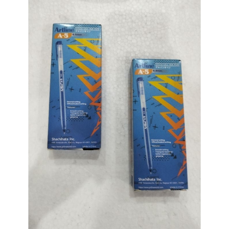 

PEN GEL A5 BIRU MERK ARTLINE PEN GEL BIRU PEN GEL TRANSFARANT