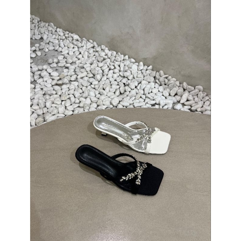 M830-7 Sendal Heels 3cm Guangzhou Wanita Import