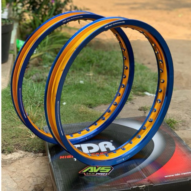 VELG TDR WX WSHAPE 2TONE RING 17 160 185 VELG TDR JARI JARI 2TONE 2 WARNA