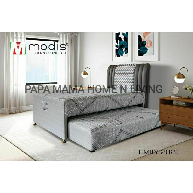 MODIS Springbed Bed Dorong Emily Uk100/120×200cm - Bed Dorong Anak