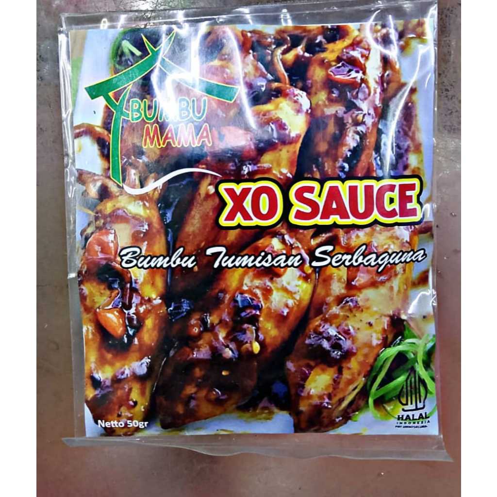 

Bumbu Mama XO Sauce Bumbu Tumisan Serbaguna 20 gram