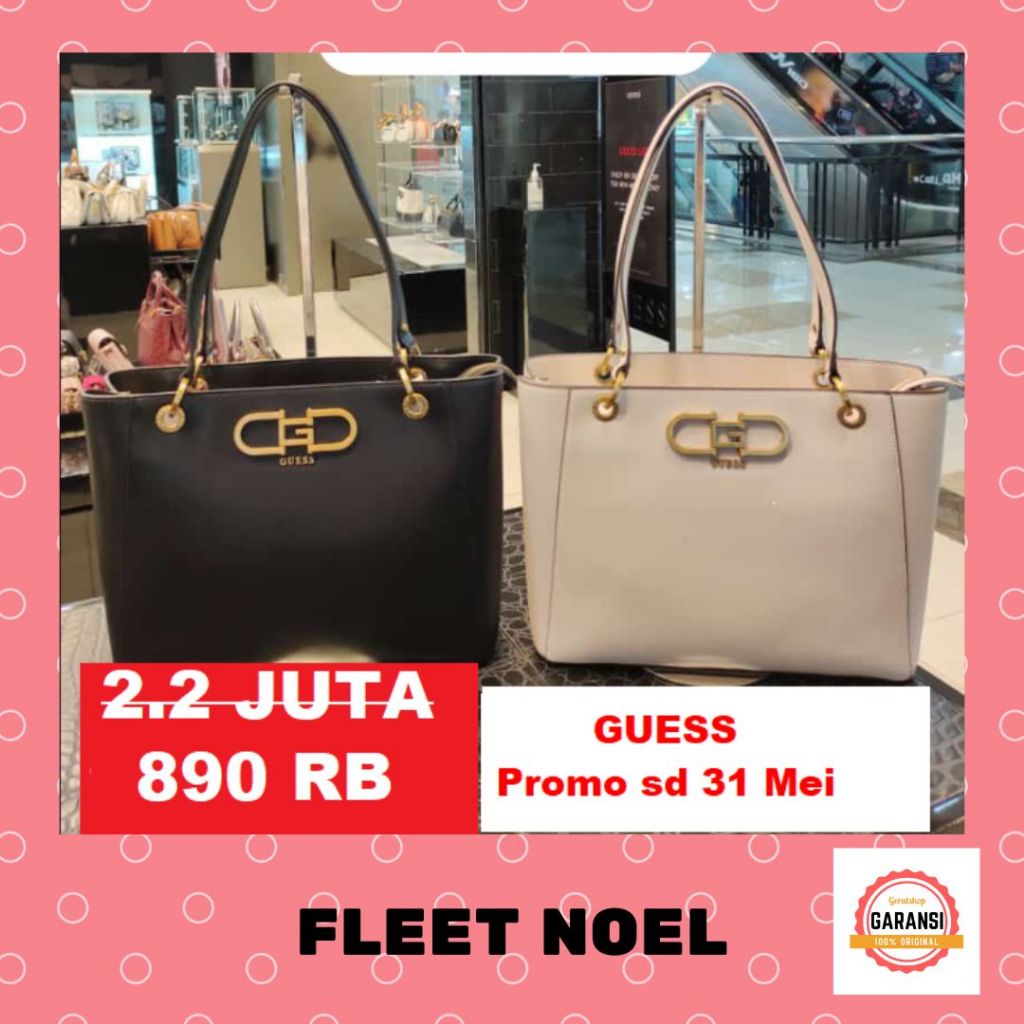 Tas Guess wanita seri FLEET NOEL shoulder bag 100% Original Store