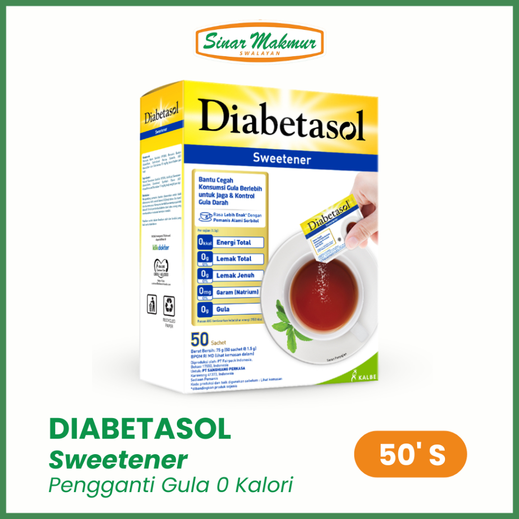 

Diabetasol Sweetener 50sheet