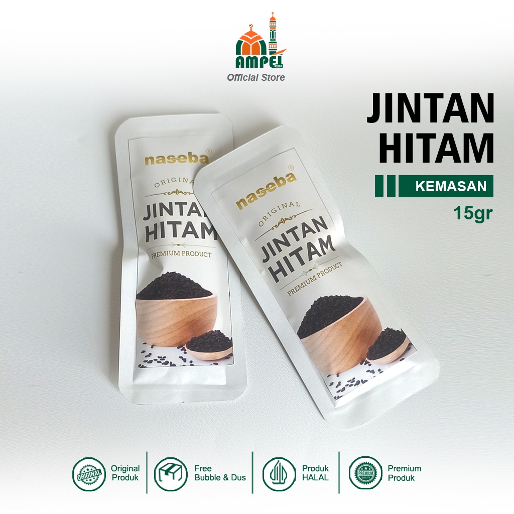 

Naseba Jintan Hitam Original Premium 15gr Kemasan Sachet Praktis dan Siap Konsumsi