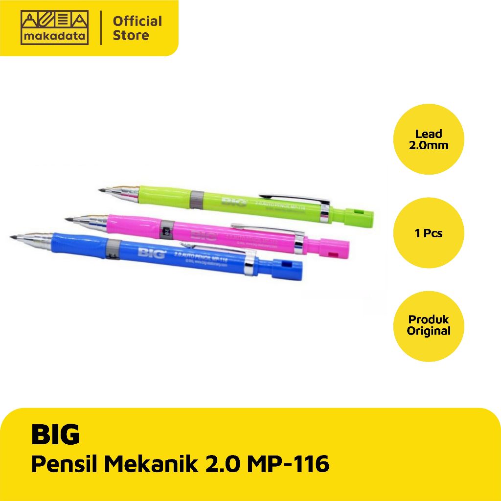 

PENSIL MEKANIK 2B BIG MP-116 MURAH