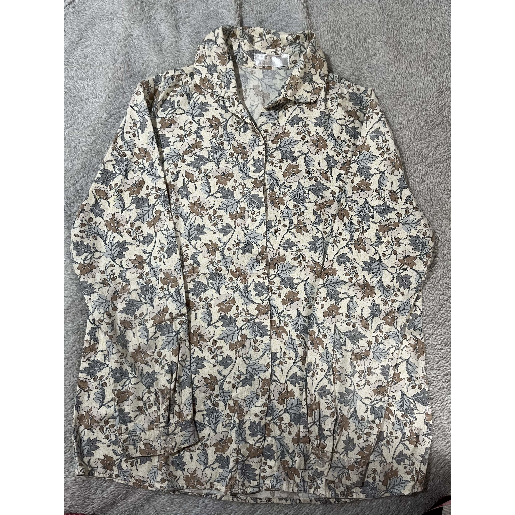 Preloved Kemeja Batik Wanita Lengan Panjang