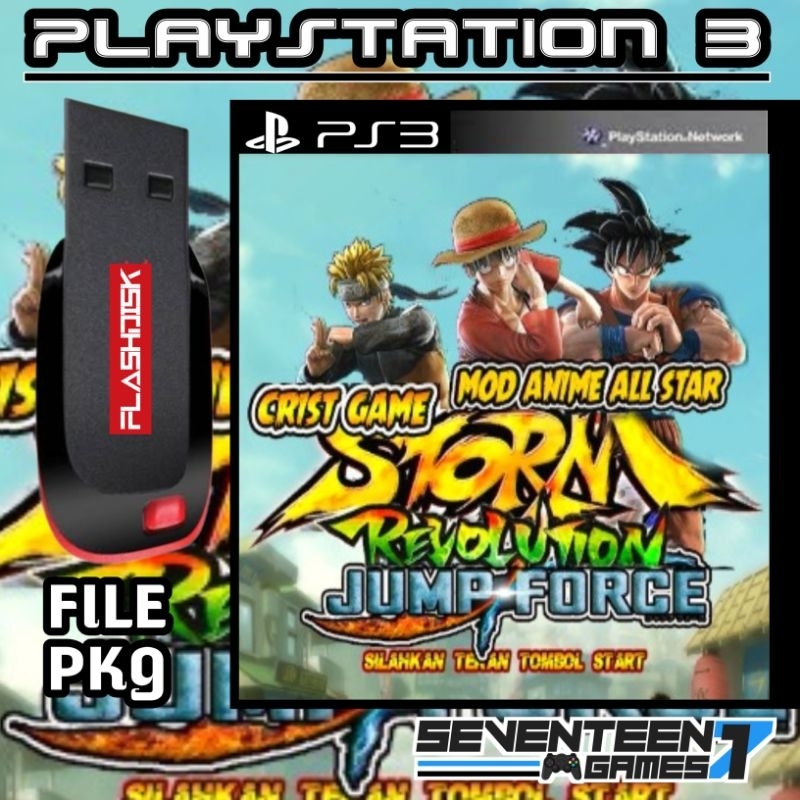 Anime All Stars Jump Force Mod Full Karakter Game Ps3 Cfw Hfw Hen Gembox