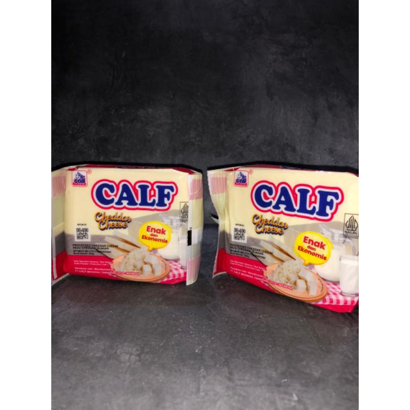 

Keju Calf Cheddar 200gram