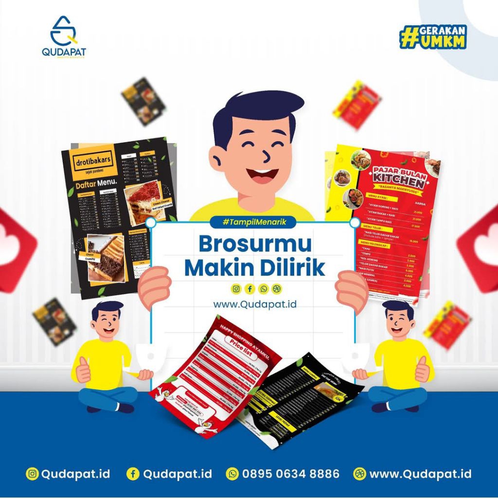 Desain Daftar Menu | Jasa Desain Daftar Menu untuk para UMKM Restoran,Rumah makan dll