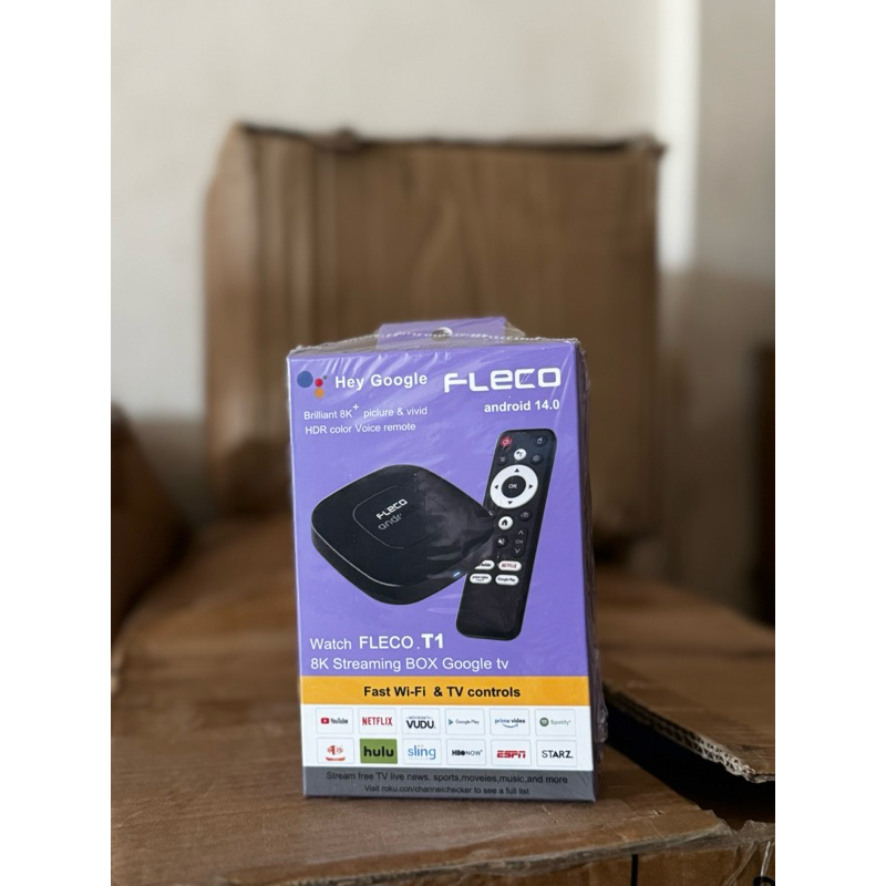 FLECO T1 – 8K Android TV Box Google TV