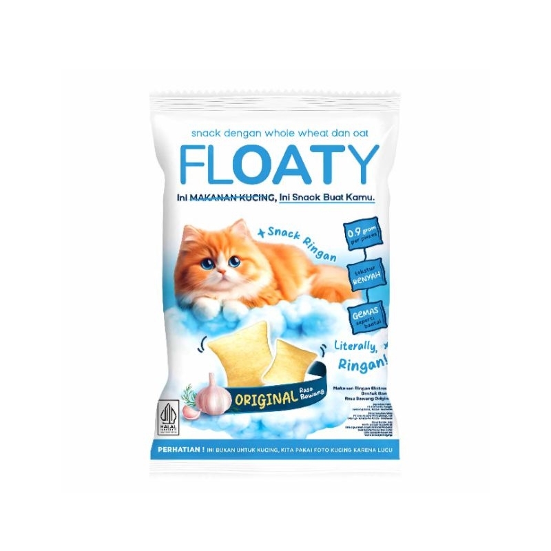 

Floaty Snack Makanan Ekstrudat Rasa Bawang Original 60g