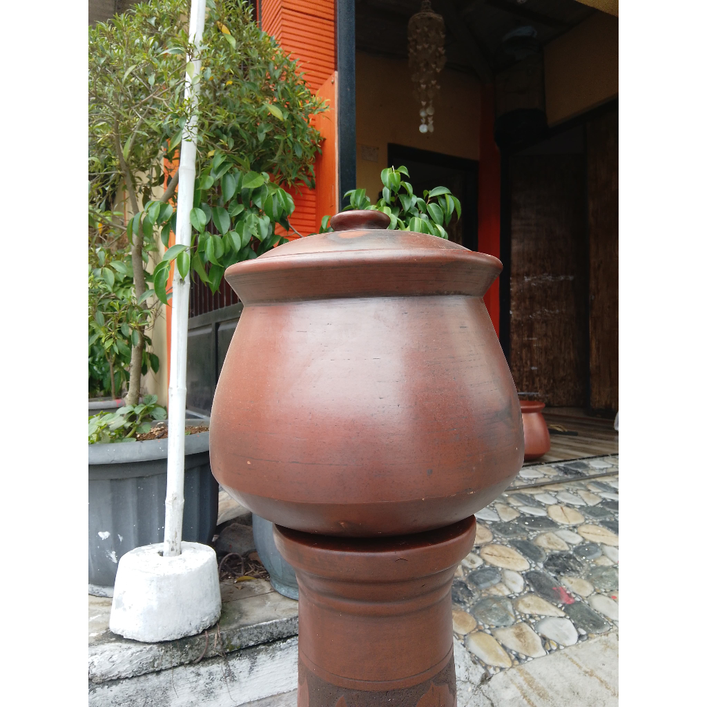 KWALI Soto 20L GRABAH Kwali BUBUR Tanah Liat Kitchenware