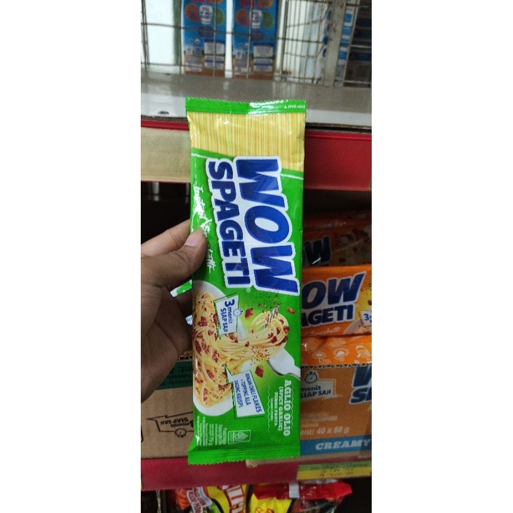 

WOW Spaghetti Rasa Aglio 88g