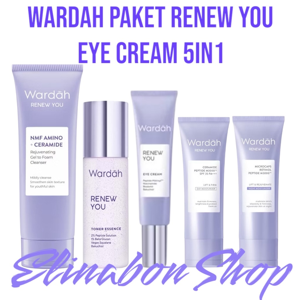 WARDAH Paket Renew You Eye Cream 5in1
