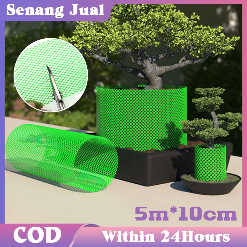 Jaring Plastik Tinggi Tanaman Hijau / Waring Plastik Tinggi Tanaman Pot