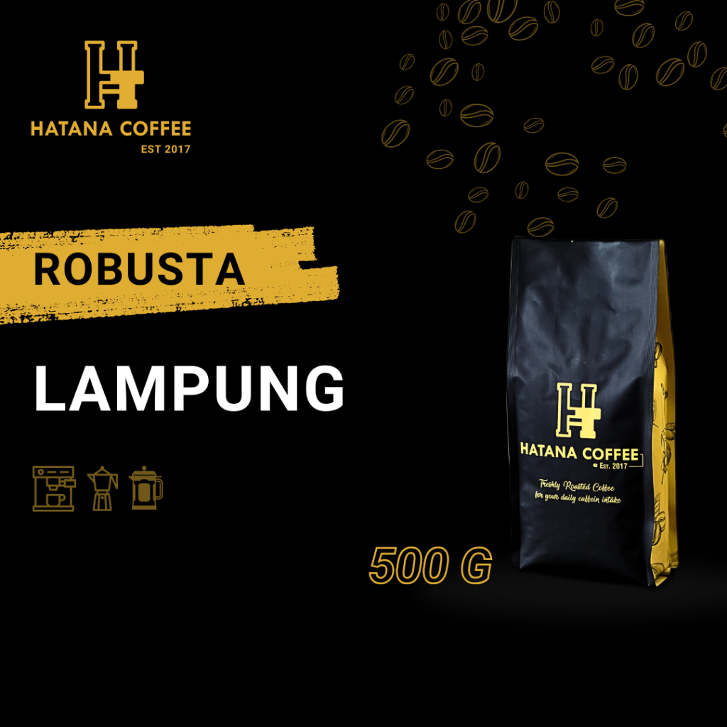 

Kopi Robusta Lampung 500 Gram | Hatana Coffee