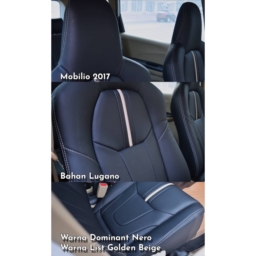 honda MOBILIO / BR-V 2014-2021 bekleed jok mobil paten mbtech microfiber