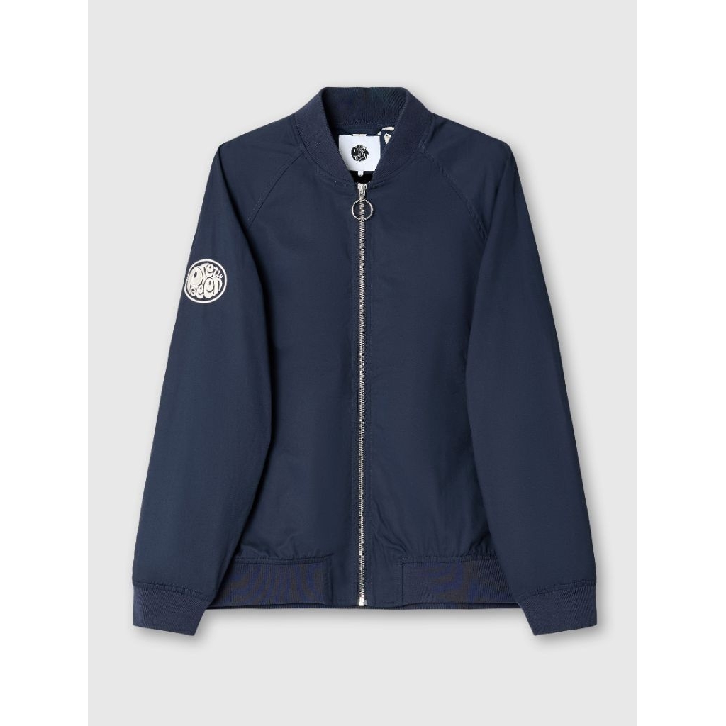 Pretty Green Altrincham Bomber Jacket Navy Original