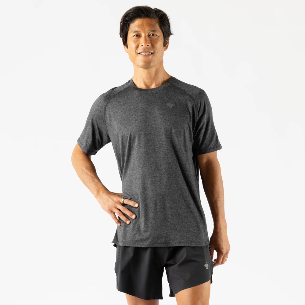 Rabbit Men's EZ Tee - Black Charcoal