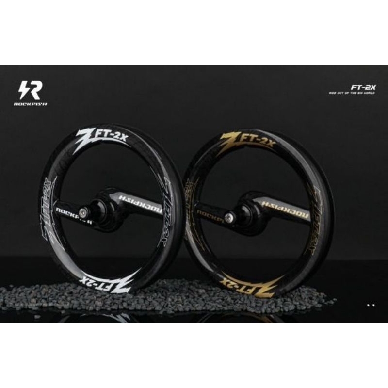 Wheelset ROCKFISH carbon New FT - 2X 2025 sepeda pushbike / balancebike