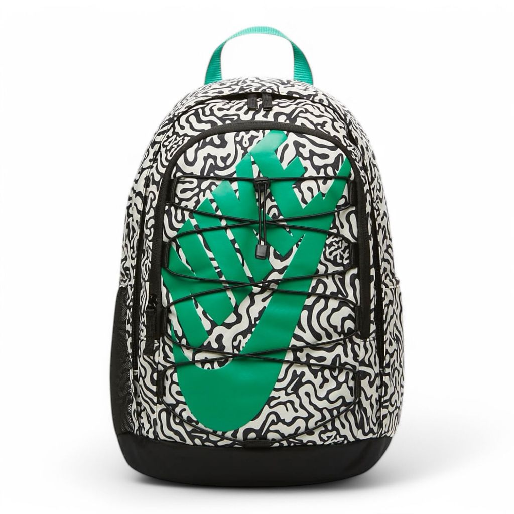 Tas Ransel , Nike Hayward Backpack 26L Coconut Milk Black - Stadium Green 100%Original