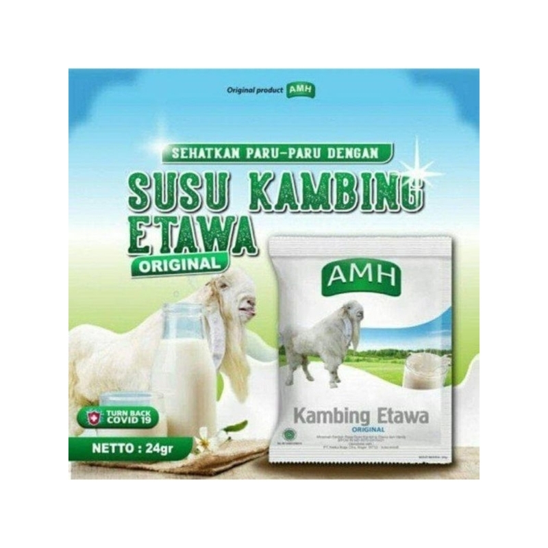 

Susu Kambing Etawa Original AMH Vanilla Original 24gr