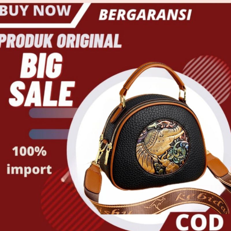 Tas Wanita impor Selempang | Tas ibu ibu kondangan | Tas gajah Elegan impor DAISHU ORIGINAL