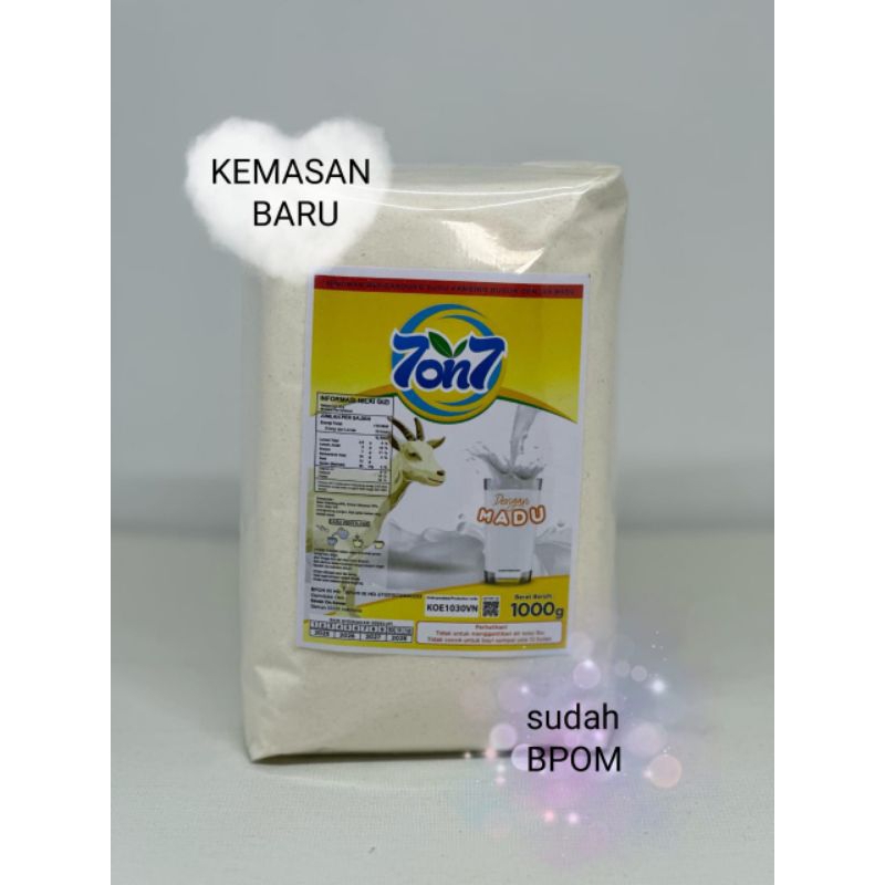 

SUSU KAMBING RASA MADU 1000 GRAM 1 KG FULLCREAM