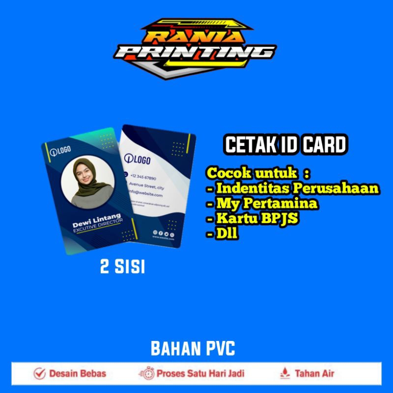 

cetak id c4rd custom