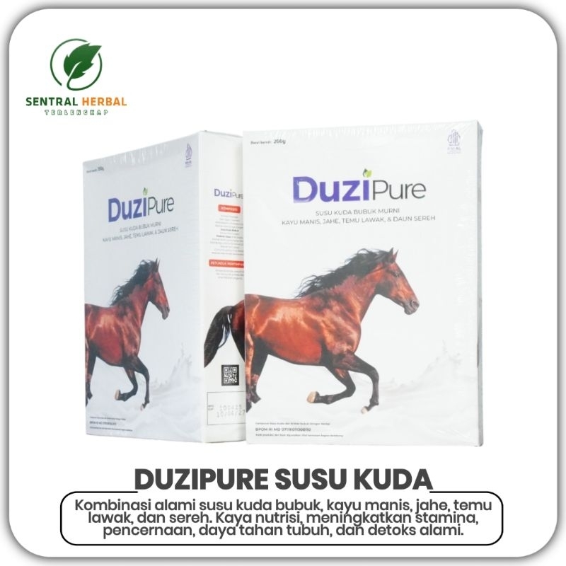 

DuziPure Susu Kuda Bubuk Murni Nyeri Sendi 200gr Original BPOM