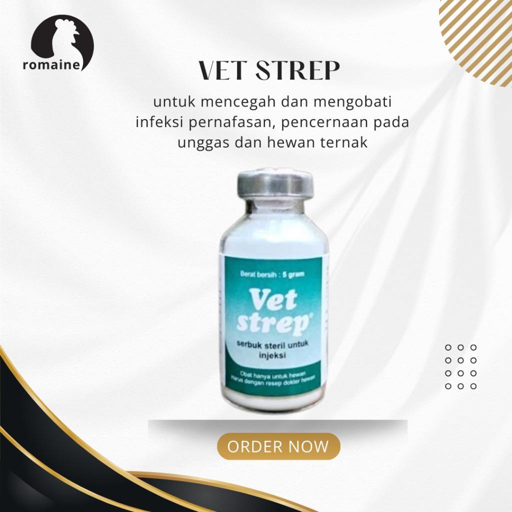 VET STREP 25 GRAM dan 5 GRAM MEDION BERKUALITAS
