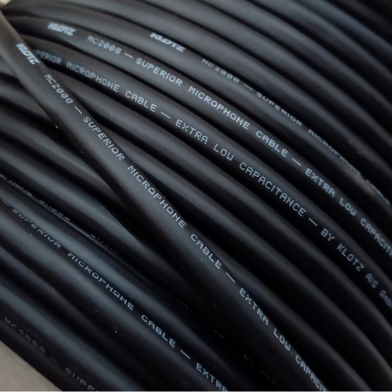 Klotz MC2000 Kabel Microphone Klotz MC2000 Kabel input Klotz MC2000 Original