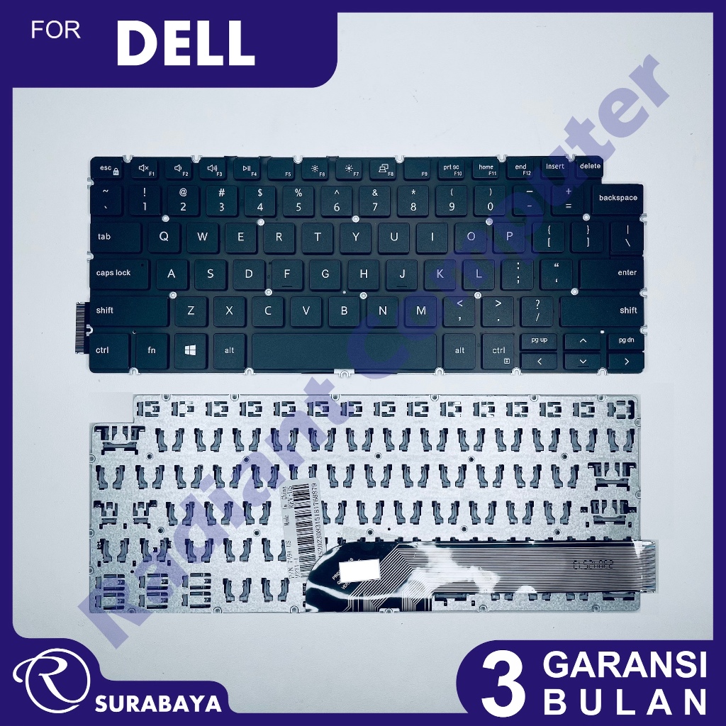 Keyboard Dell Vostro 3402 3405 3400 3401