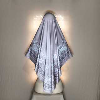 Aleeya - Hijab Jilbab Kerudung Instan Bergo Motif Bunga Printing Jersey Premium