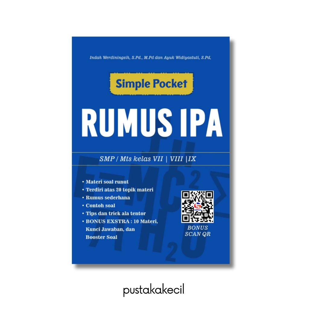 Buku Rumus IPA SMP - Simple Pocket Rumus IPA SMP/MTs Kelas VII, VIII, IX - Terang Sejati