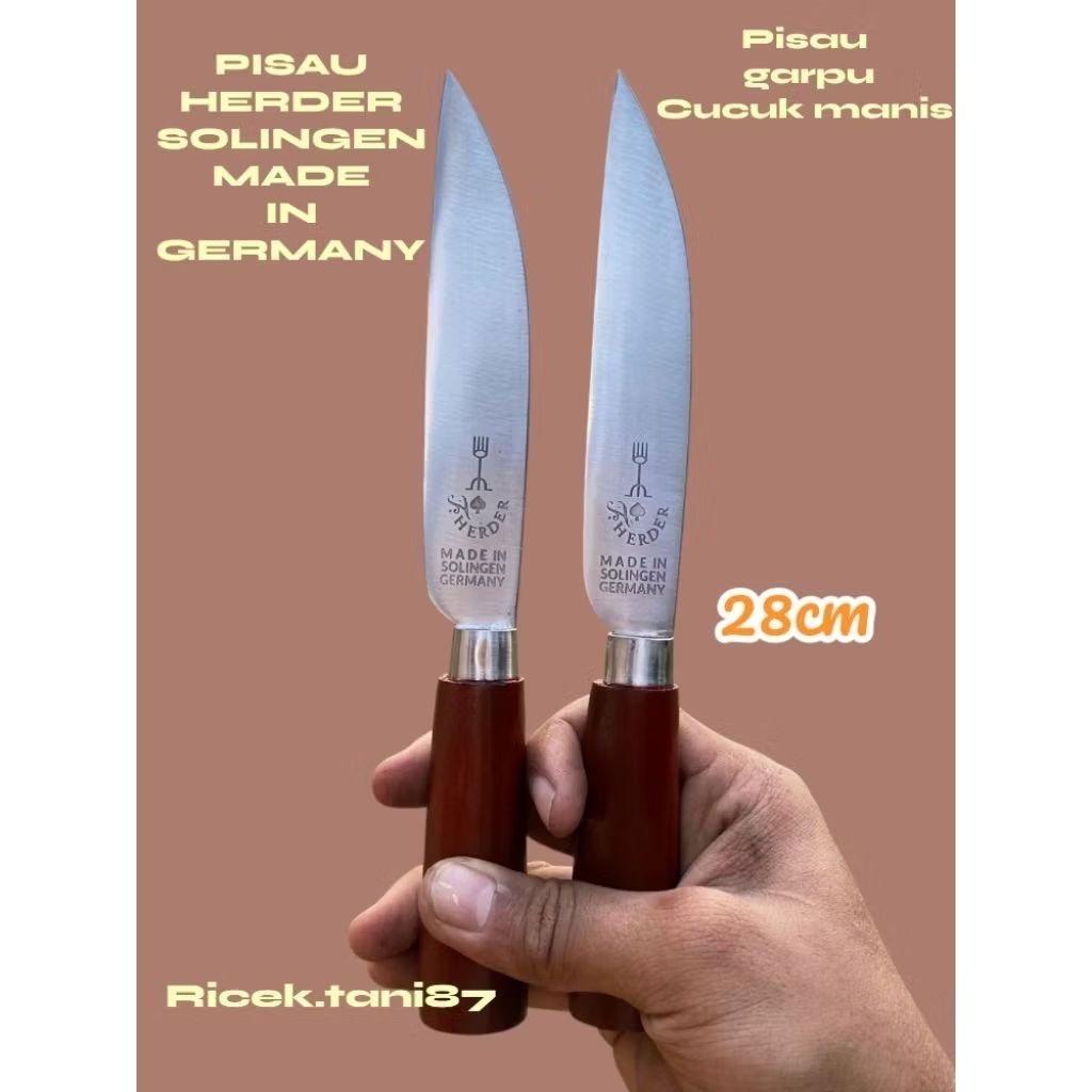 PISAU HERDER SOLINGEN MADE IN GERMANY/PISAU GARPU COCOK MANIS TOP A1