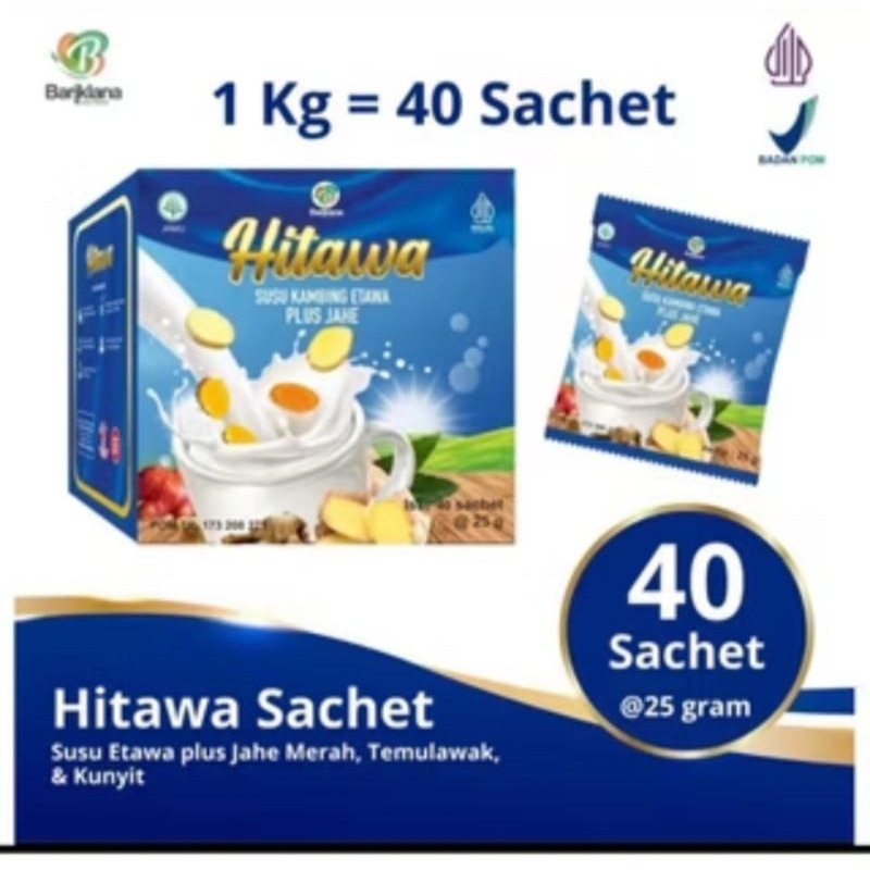 

SUSU HITAWA SACHET 1 BOX 40 PCS