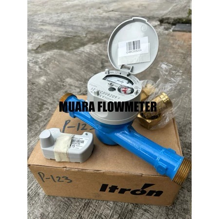 Flowmeter itron 1 inch flodis/ water meter itron 1 inch flodis/meteran air bersih itron 1 inch