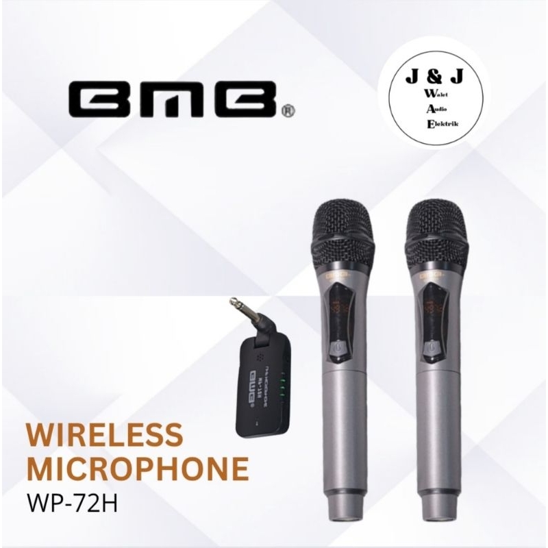 MIC WIRELESS BMB WP-72H MICROPHONE WIRELESS BMB