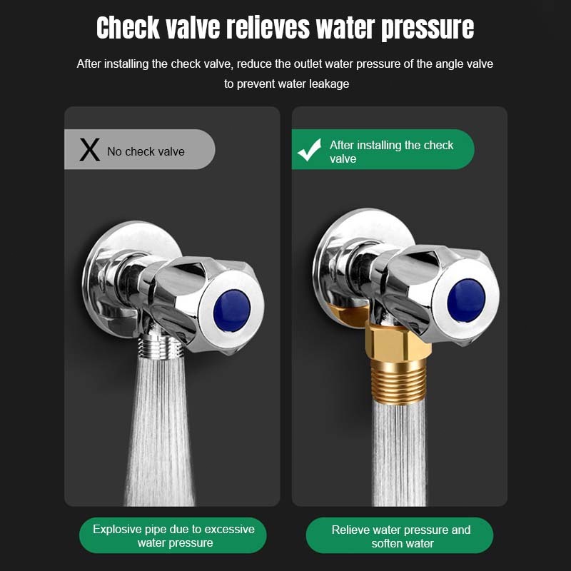 Anti Aliran Balik Katup Satu Arah / Toilet Pemanas Air Katup Periksa Satu Arah / 4 titik Katup Perik