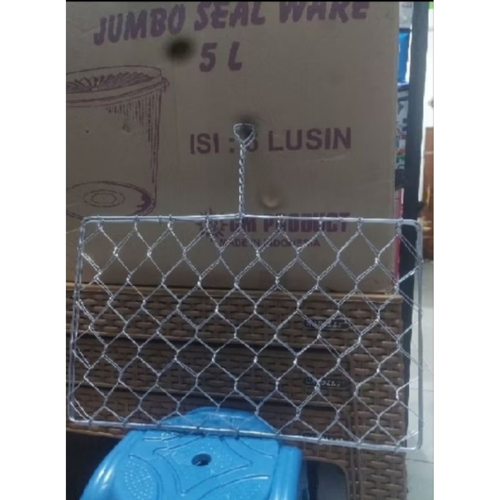 apik ikan ayam bakar ukuran jumbo/panggangan ikan bakar ayam bakar ukuran jumbo besar/jepitan ikan b