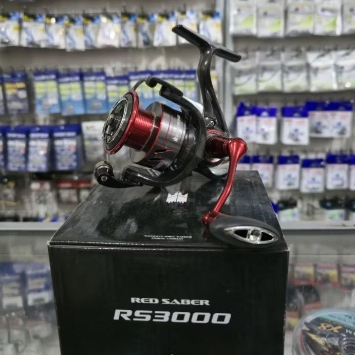 Tridentech Red Saber 2000 3000 4000 5000 Reel Spinning Power Handle Pancing