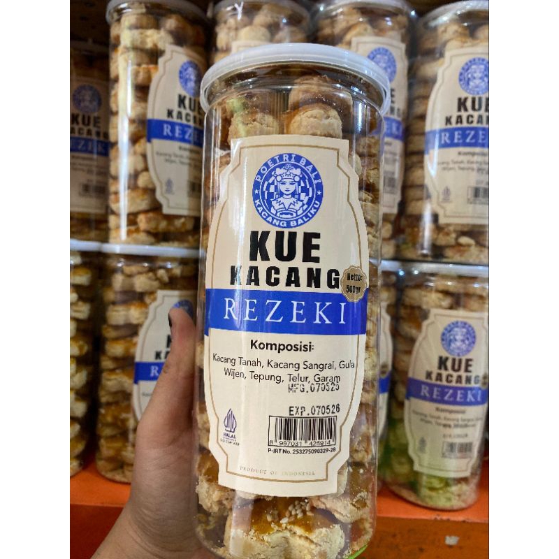 

KUE KACANG WIJEN REZEKI PREMIUM POETRI BALI 500GRAM